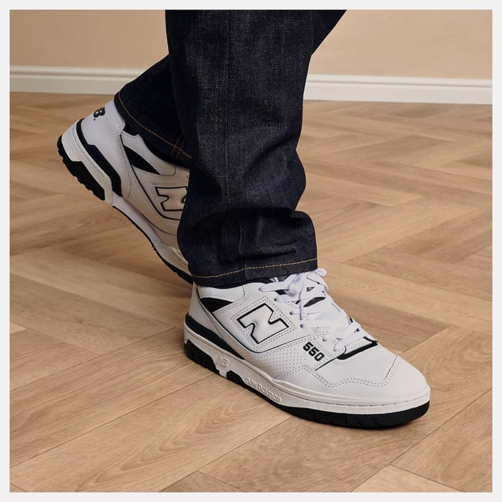 New Balance Black & White BB550